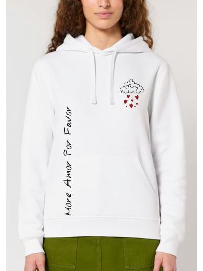 Sweat a capuche femme  " More amor por favor "