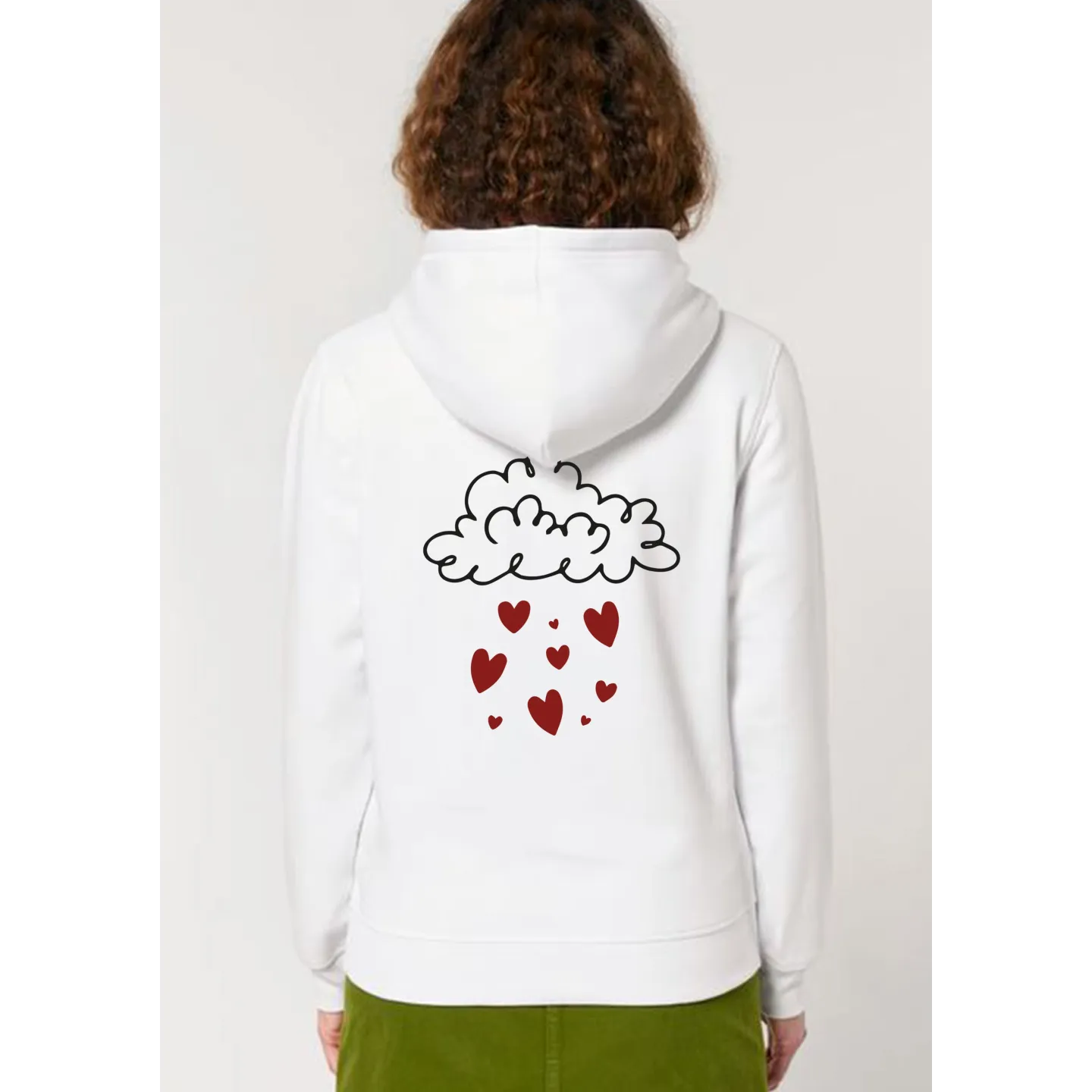 Sweat a capuche femme  " More amor por favor "