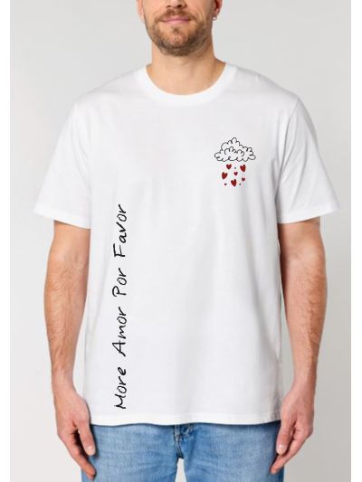 T shirt homme " More amor por favor " 