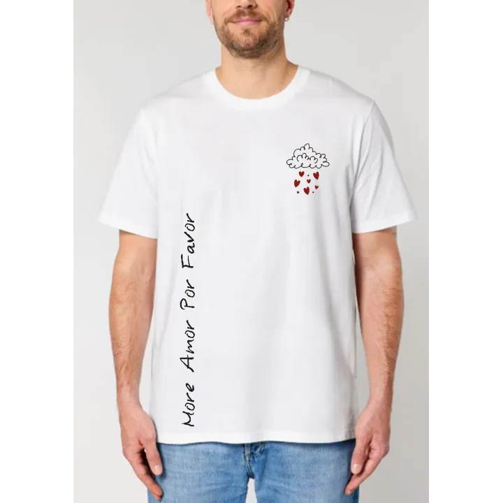 T shirt homme " More amor por favor "
