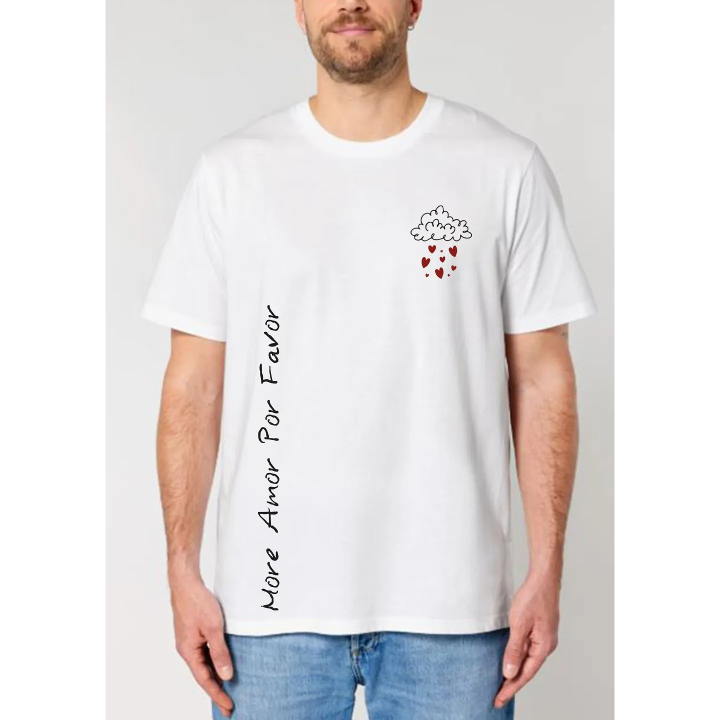 T shirt homme " More amor por favor " 