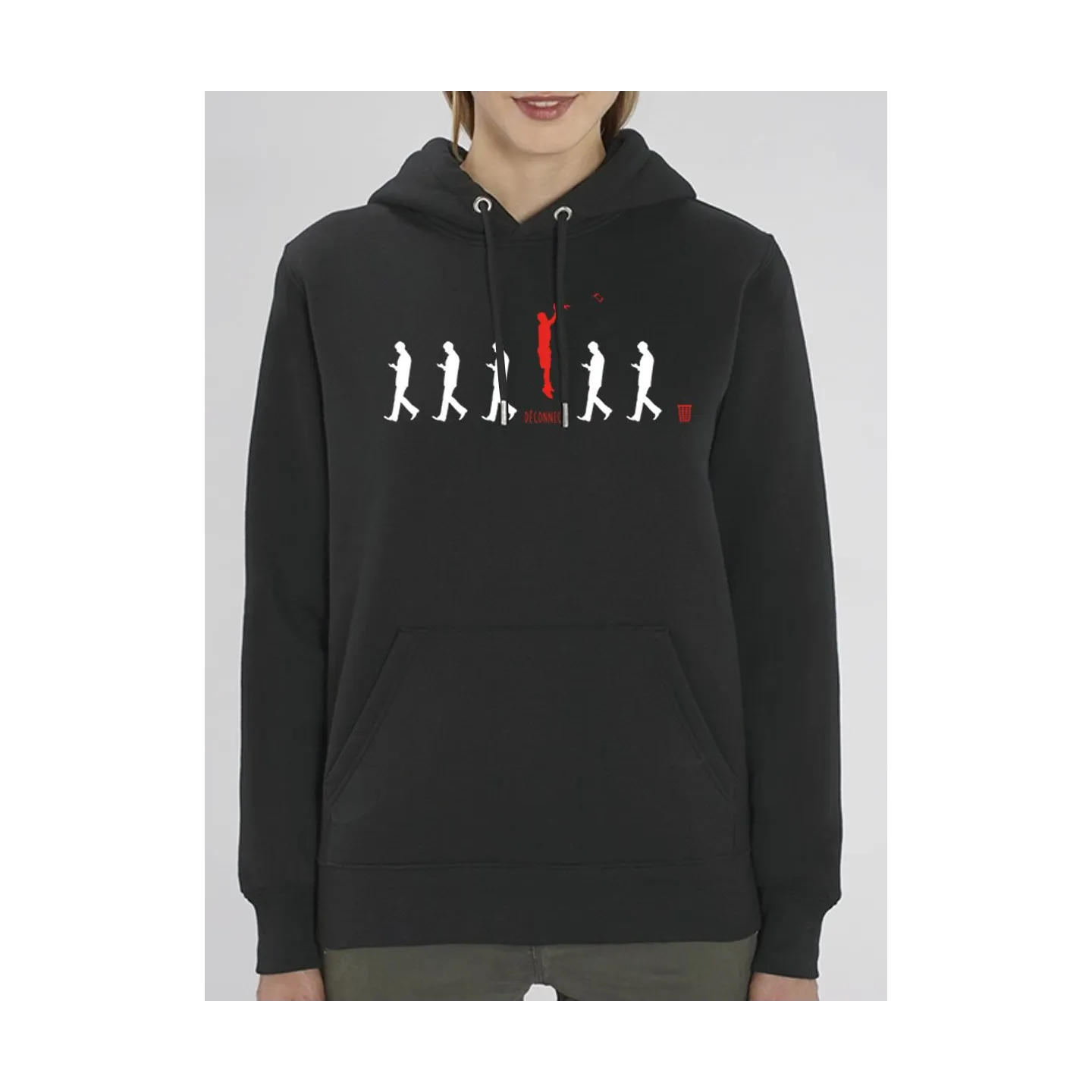 Sweat femme "Deconnecté"