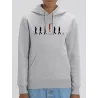 Sweat femme "Deconnecté"
