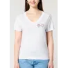 T shirt femme décolleté en V " Forever Friends " 