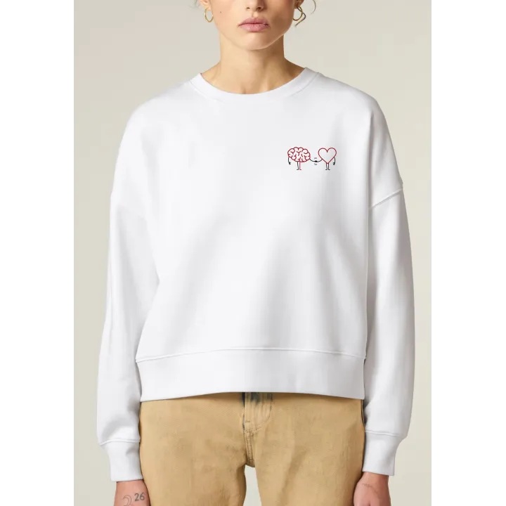 Sweat court femme " Forever Friends "