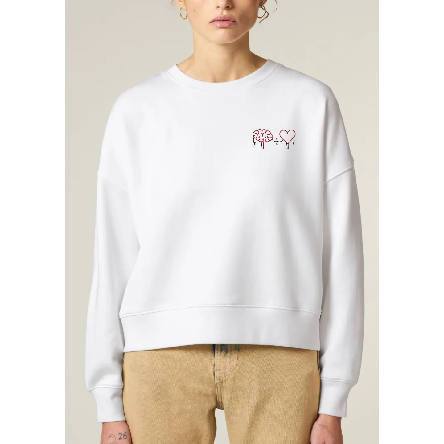 Sweat court femme " Forever Friends "