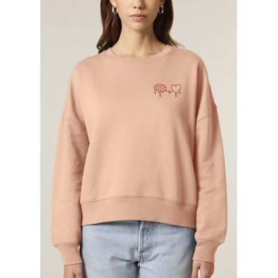 Sweat court femme " Forever Friends "