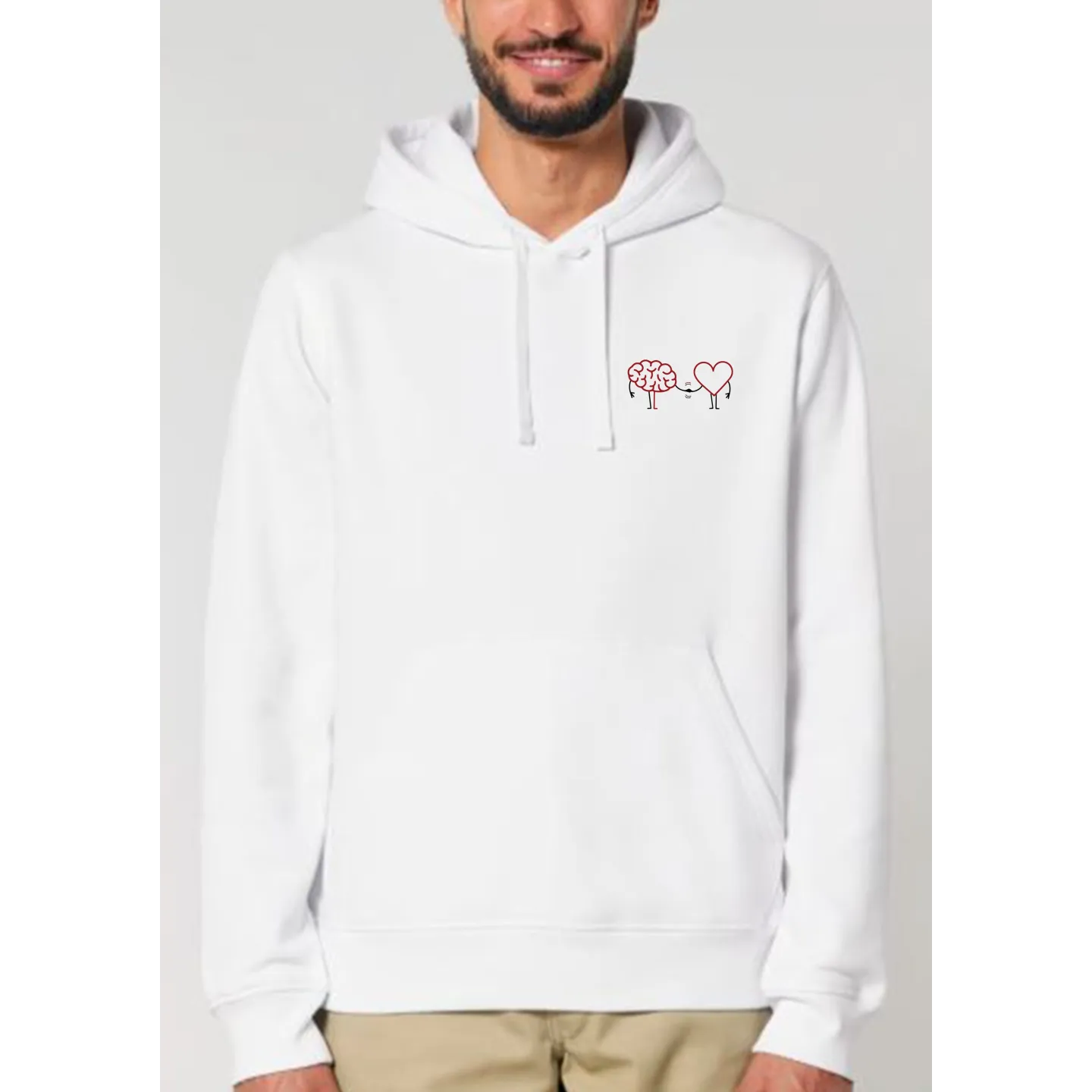 Sweat à capuche homme " Forever Friends " 