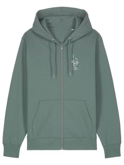 sweat zip equilibre coeur
