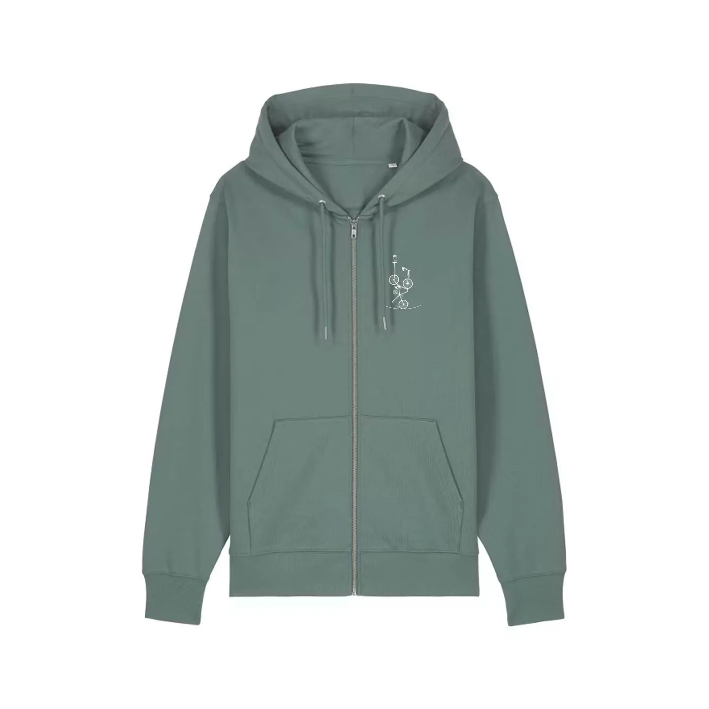 sweat zip equilibre coeur