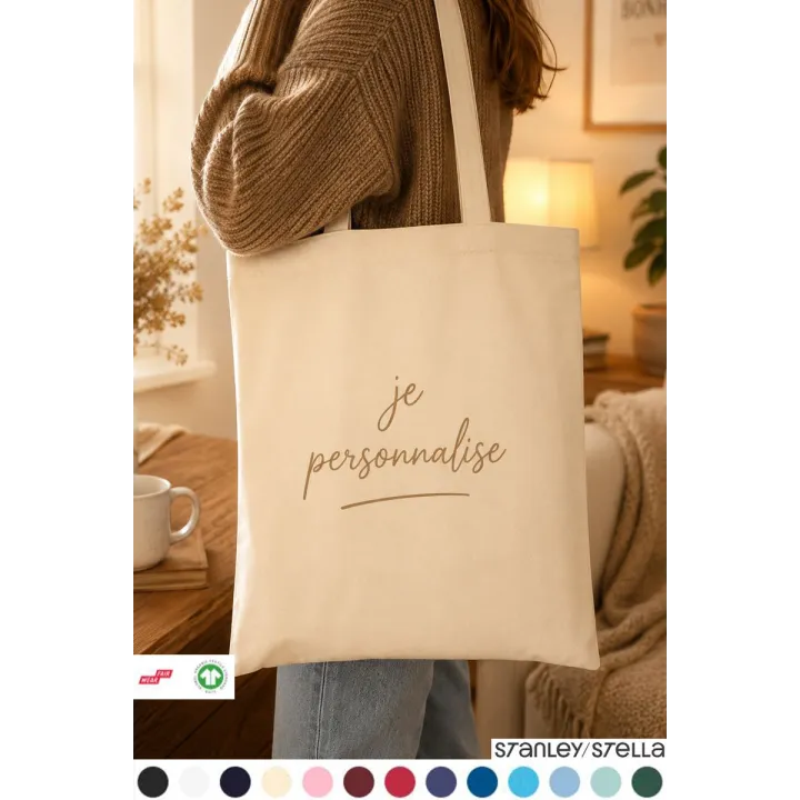 SAC SHOPPING À PERSONNALISER