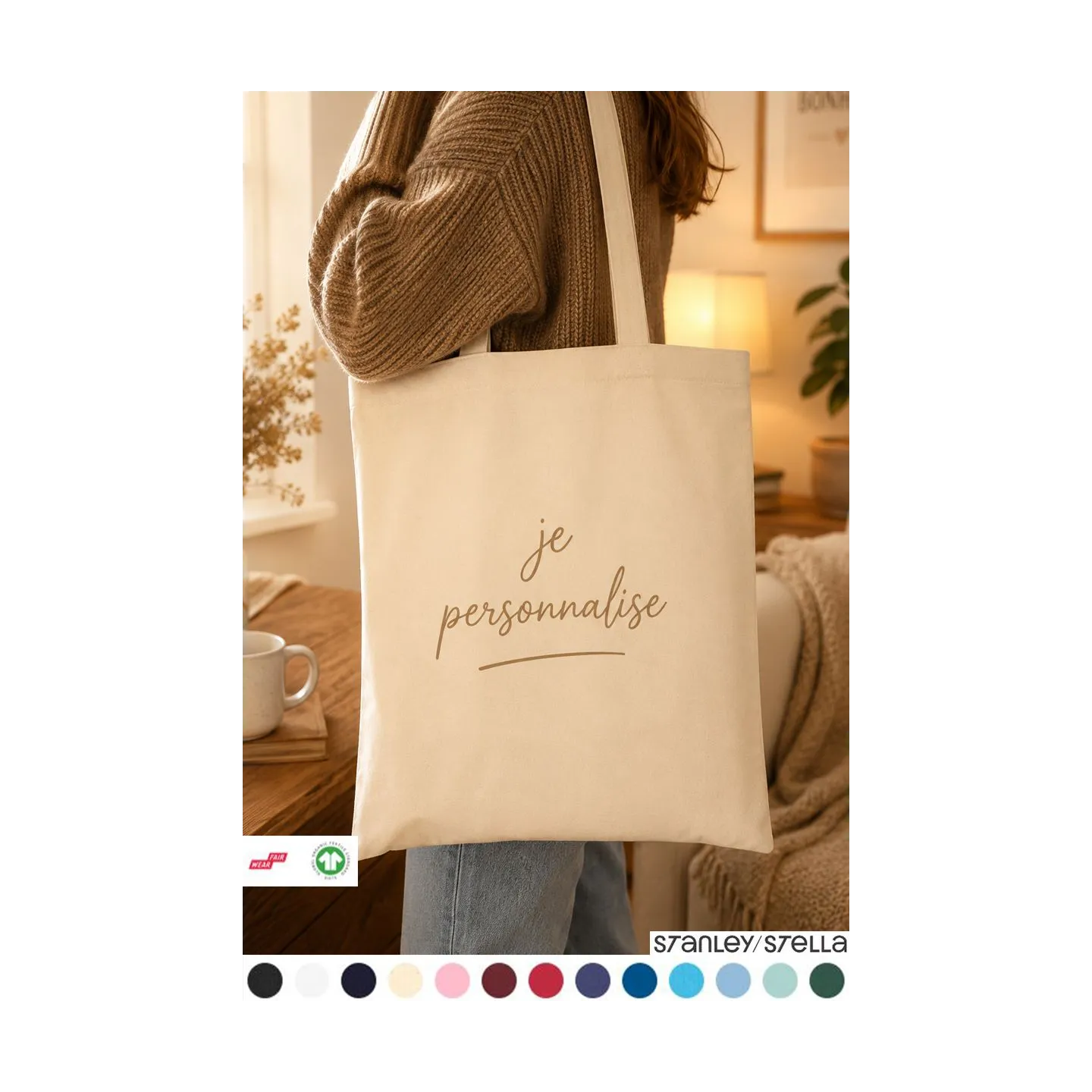 SAC SHOPPING À PERSONNALISER