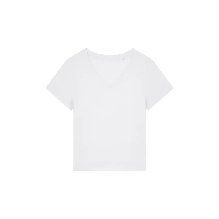 T SHIRT FEMME COL V A PERSONNALISER