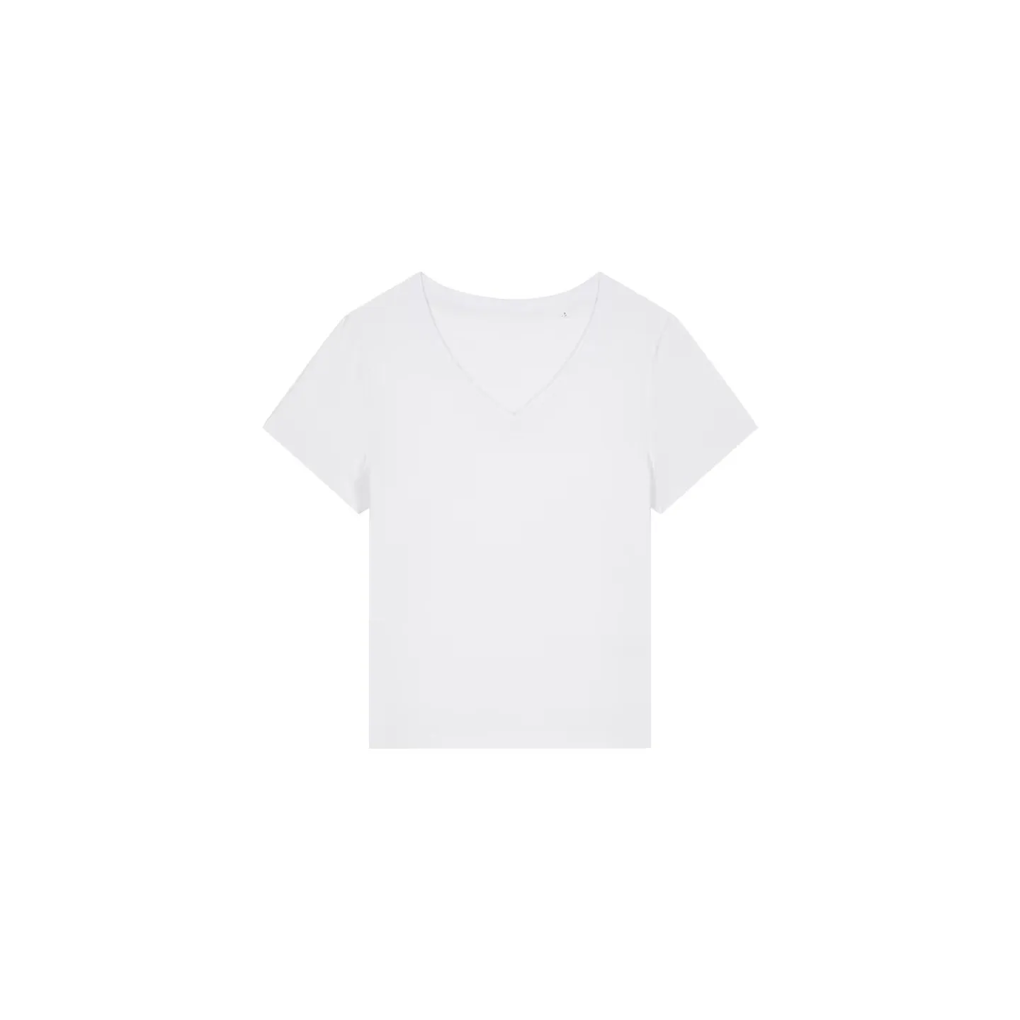 T SHIRT FEMME COL V A PERSONNALISER