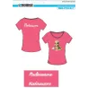 T-shirt femme "Nadinausore"