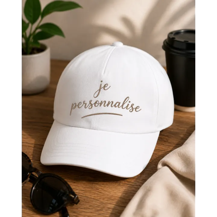 CASQUETTE EN COTON PERSONNALISABLE