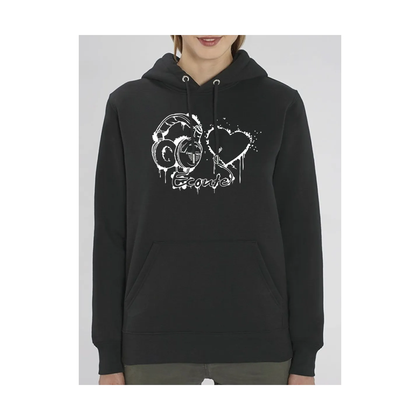 Sweat femme "Ecoute ton coeur"