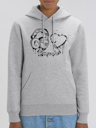 Sweat femme "Écoute ton coeur"