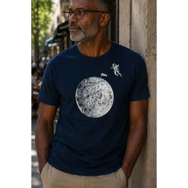 T-shirt homme "Black Moon" By the ink