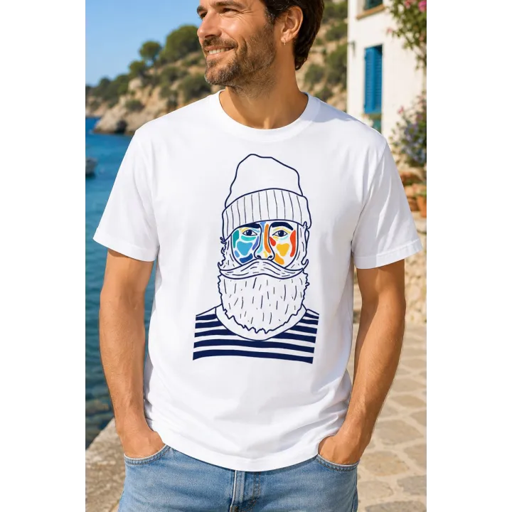 T-SHIRT HOMME "MARIN" BY ATELIER SALÉ