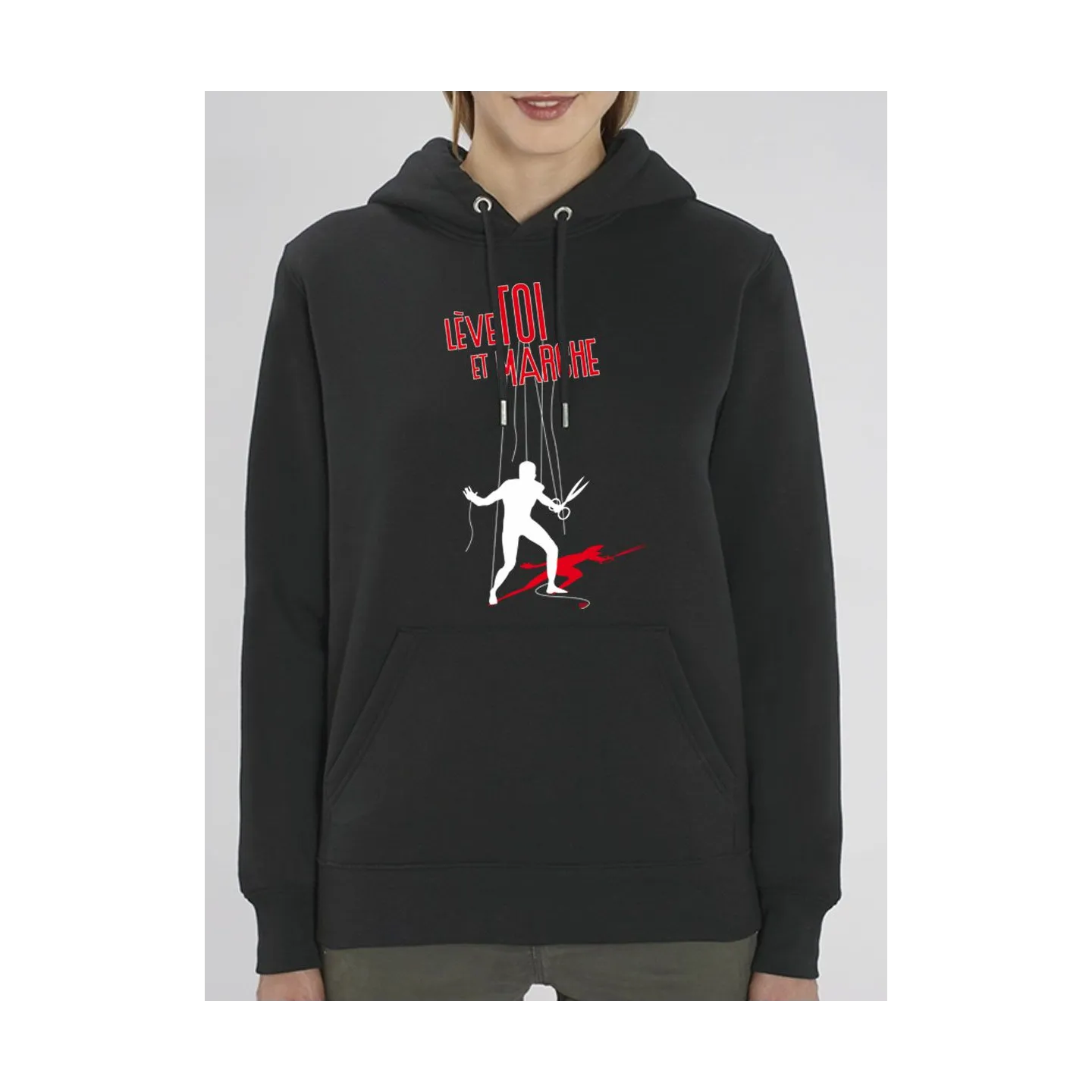 Sweat femme "Lève toi"