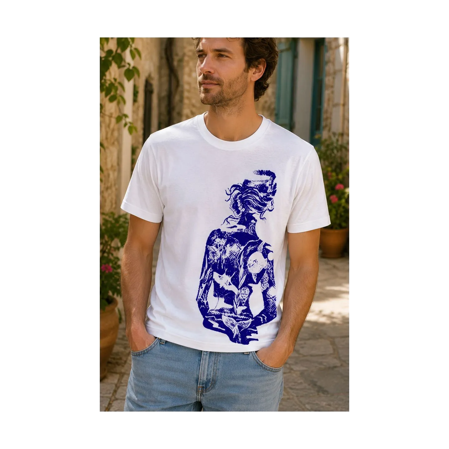 T-SHIRT HOMME "SIRÈNE" BY JORDAN GENTS