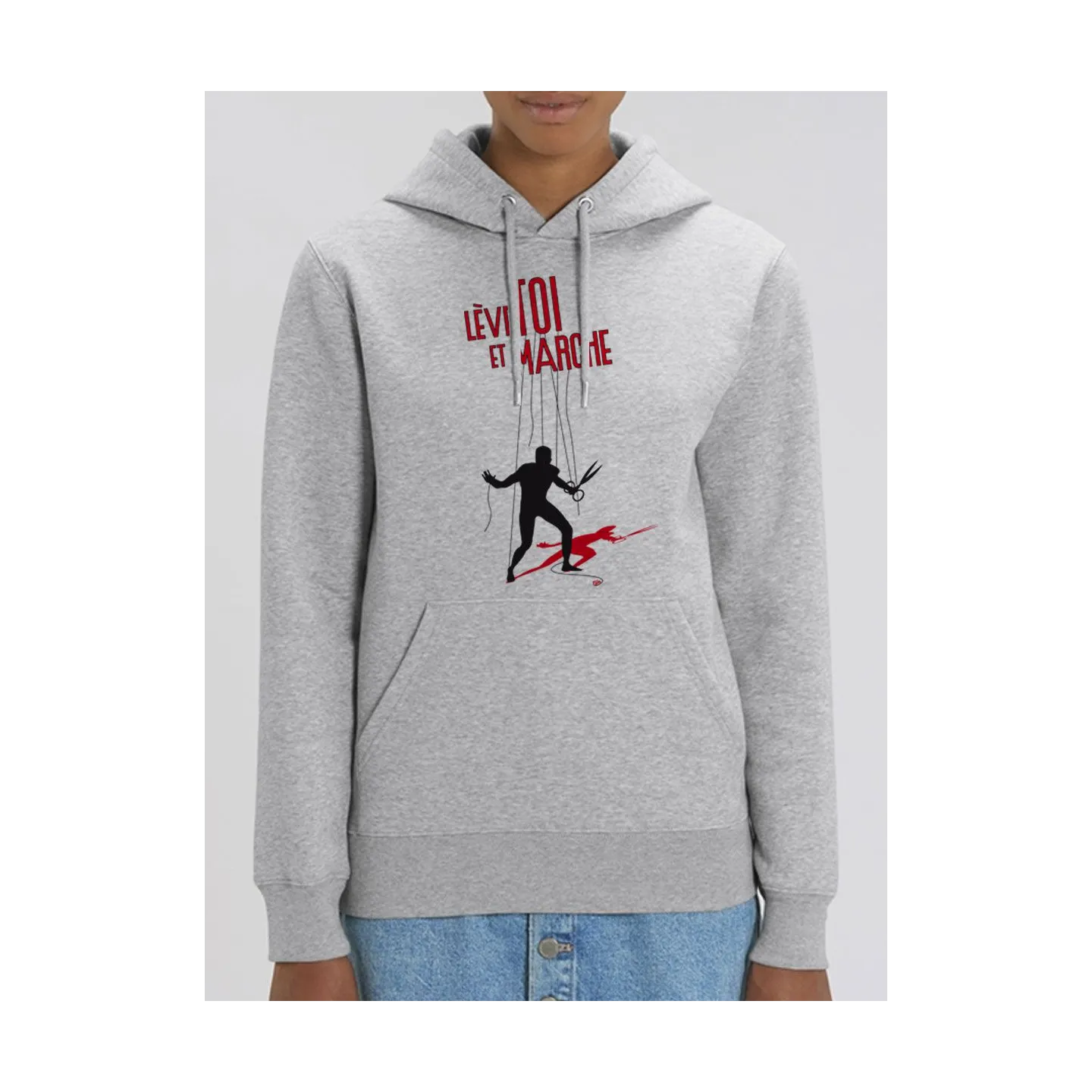 Sweat femme "Lève toi"