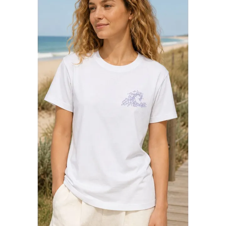 T-SHIRT ENFANTS "VAGUE D'AMOUR" BY ATELIER SALÉ