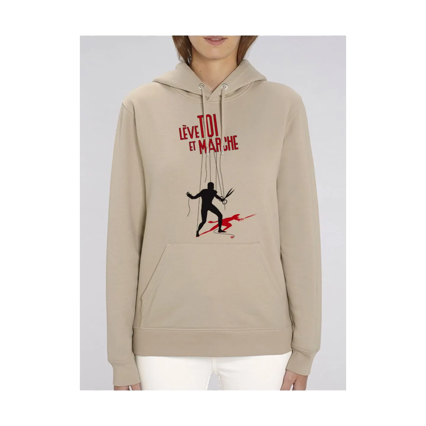 Sweat femme "Lève toi"