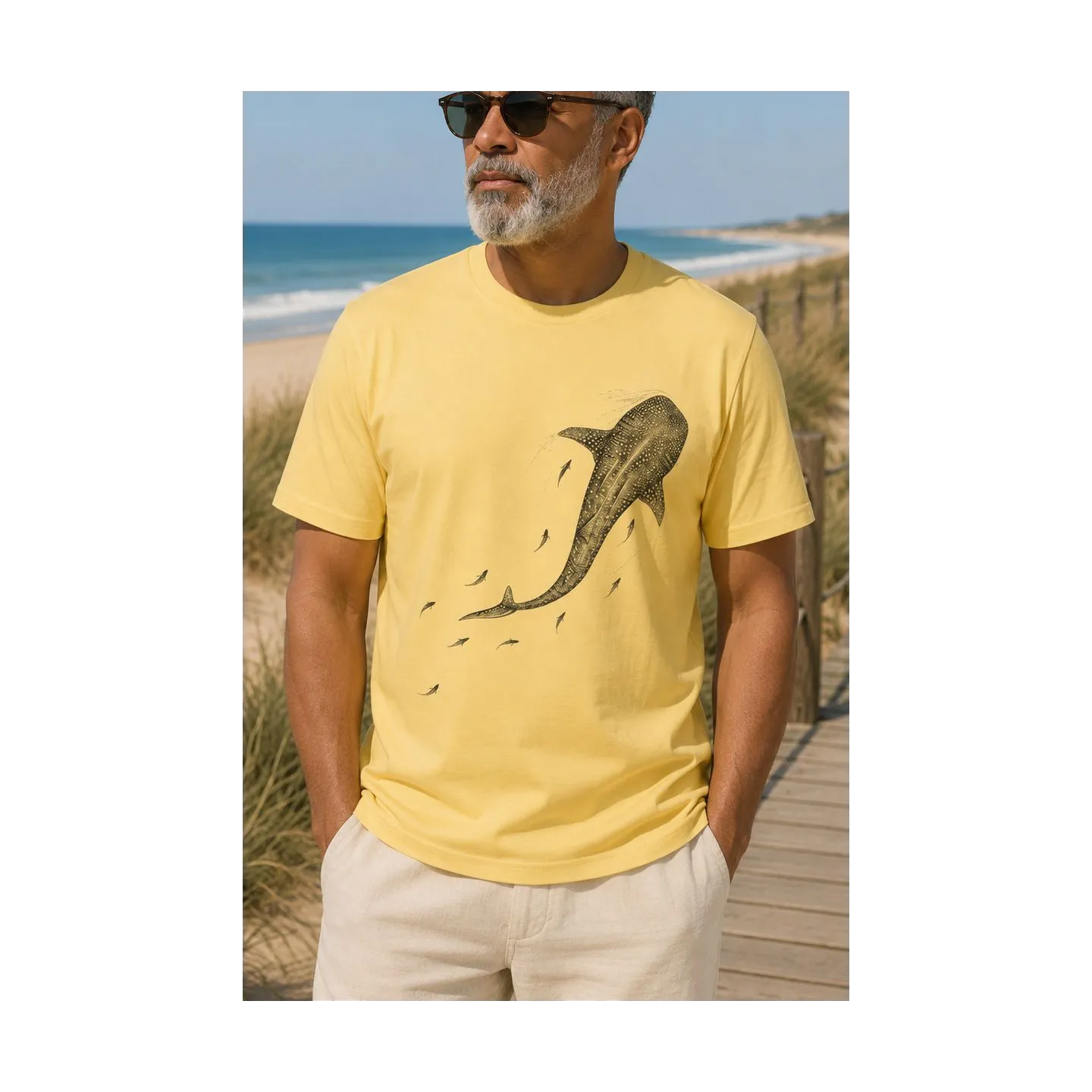 T-shirt homme "Oceanetoile" By the ink