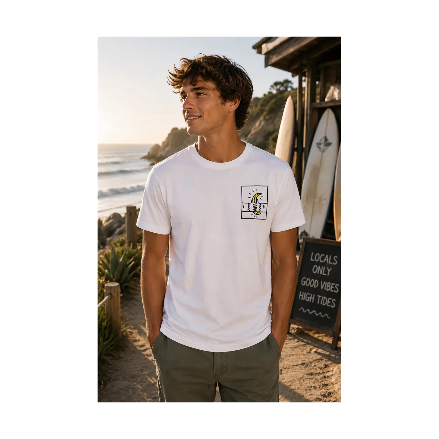 T-shirt homme "Banana 57'' Quentin 7