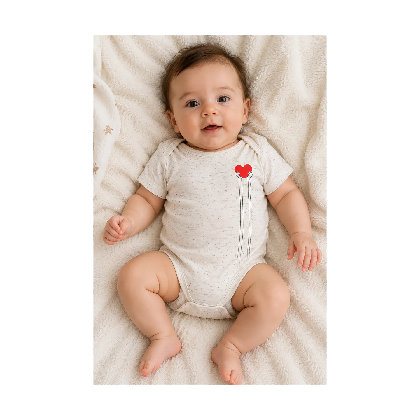 BODY BÉBÉ ''MAIN TENDU''