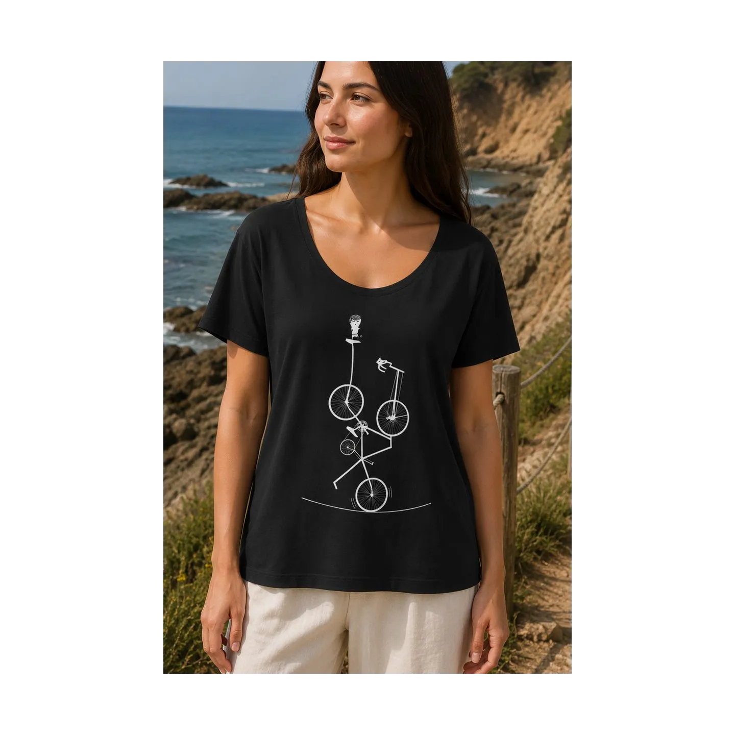 T-shirt femme "Sur le Fil"