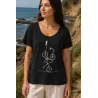 T-shirt femme "Sur le Fil"