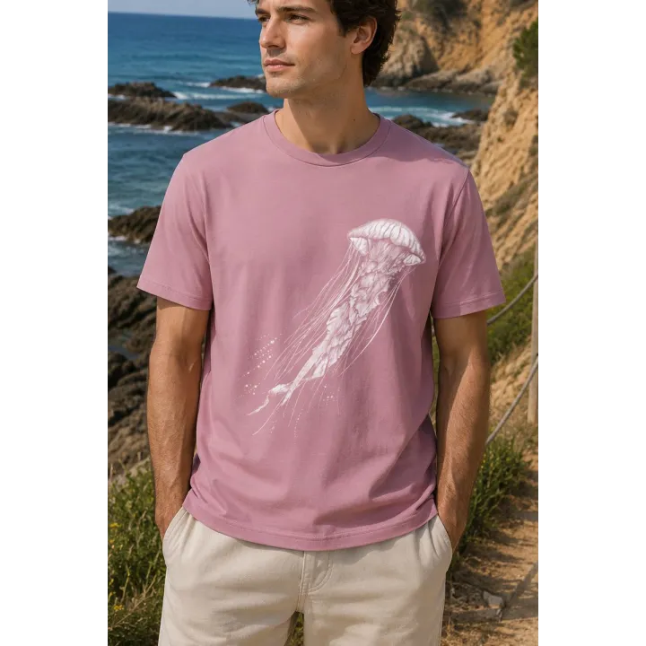 T-SHIRT HOMME MANCHES COURTES "DANCING QUEEN" BY THE INK