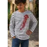 MARINIÈRE ENFANT "DANCING QUEEN" BY THE INK