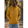 SWEAT CAPUCHE HOMME "I BELIEVE I CAN RIDE" PAR LEDUC