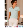 POLO FEMME BIO PERSONNALISABLE