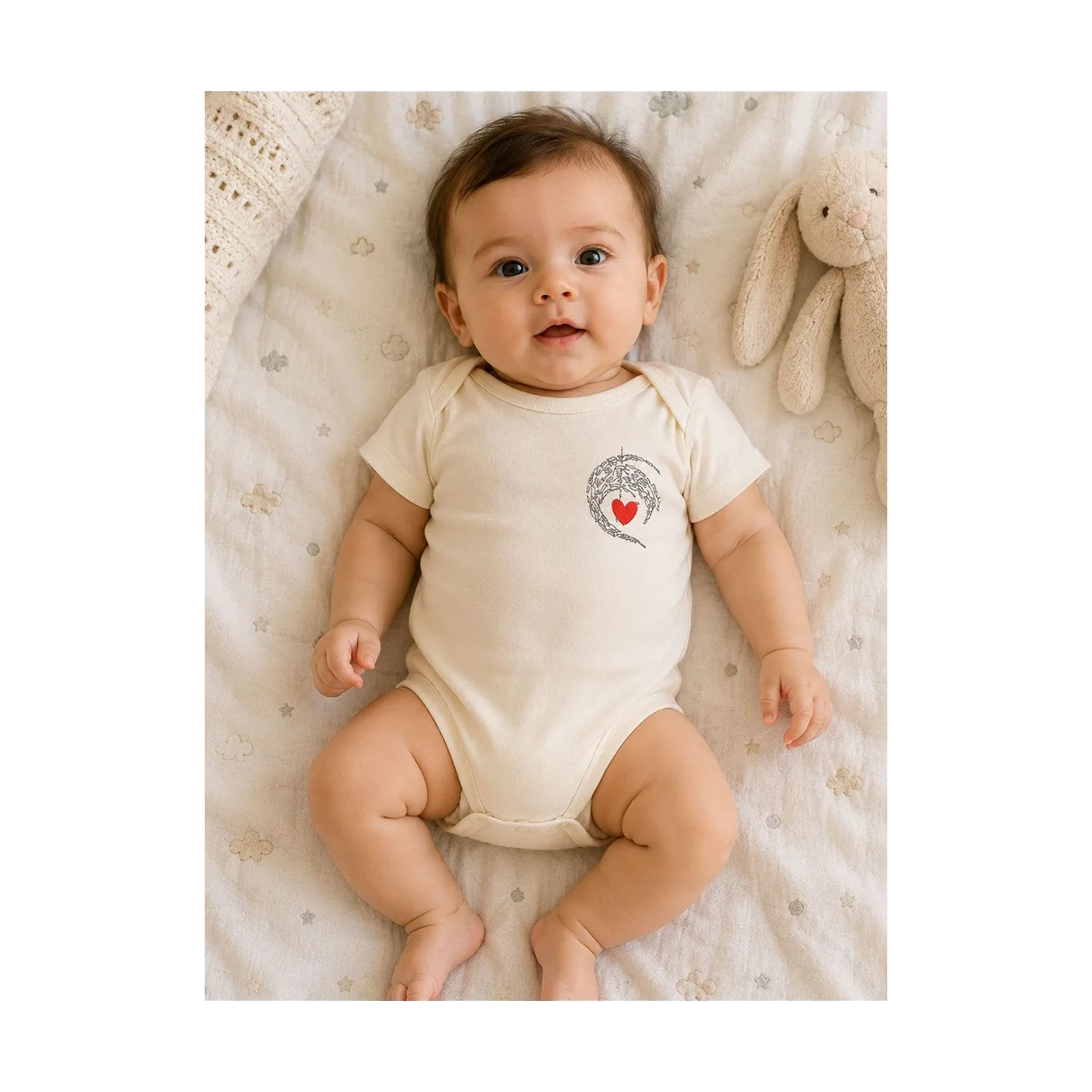 BODY BÉBÉ ''VAGUE DAMOUR'