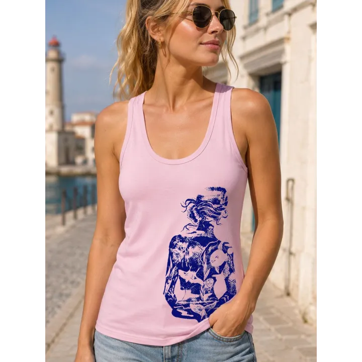 DÉBARDEUR FEMME "SIRÈNE" BY JORDAN GENTS