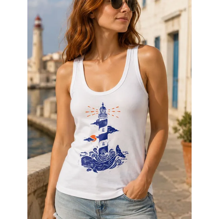 DEBARDEUR FEMME "BALEINE" BY JORDAN GENTS