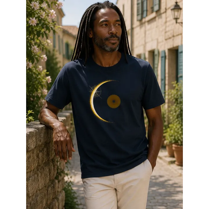 T-SHIRT HOMME "ECLIPSE" PAR LEDUC