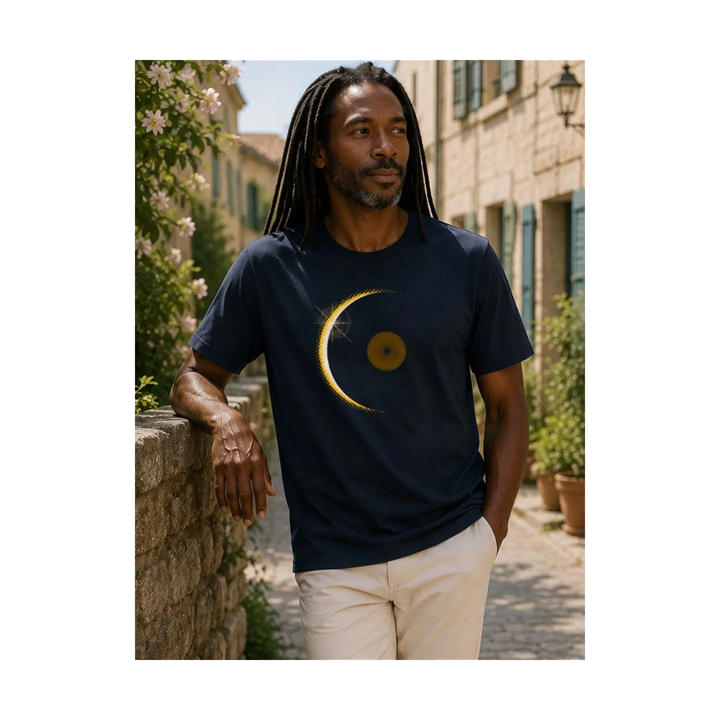 T-SHIRT HOMME "ECLIPSE" PAR LEDUC