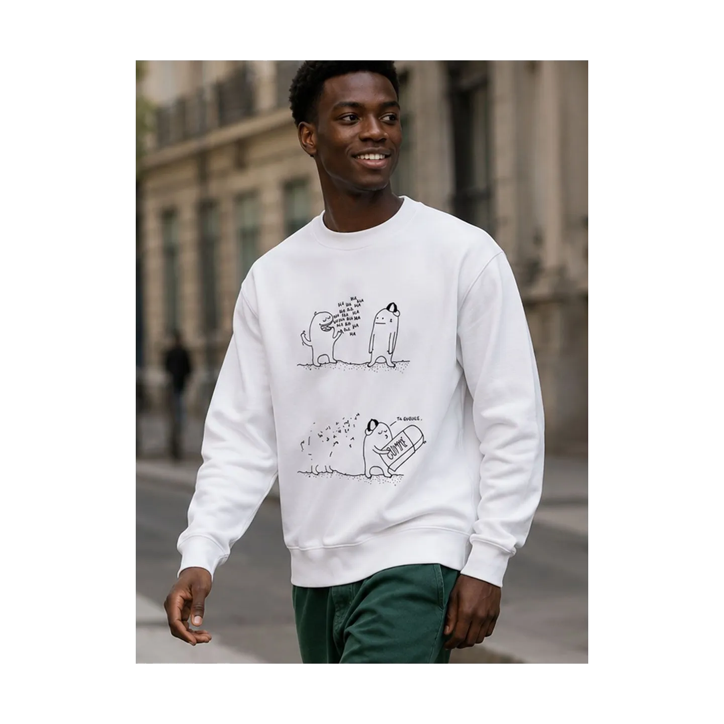 Sweat homme ''Blabla''