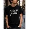 T shirt je depense : un tee shirt original, décalé en coton bio