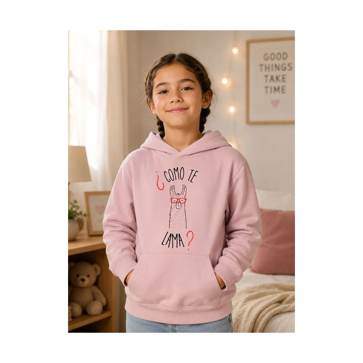 comotelama : sweat enfant rigolo, marrant, de la marque conscience