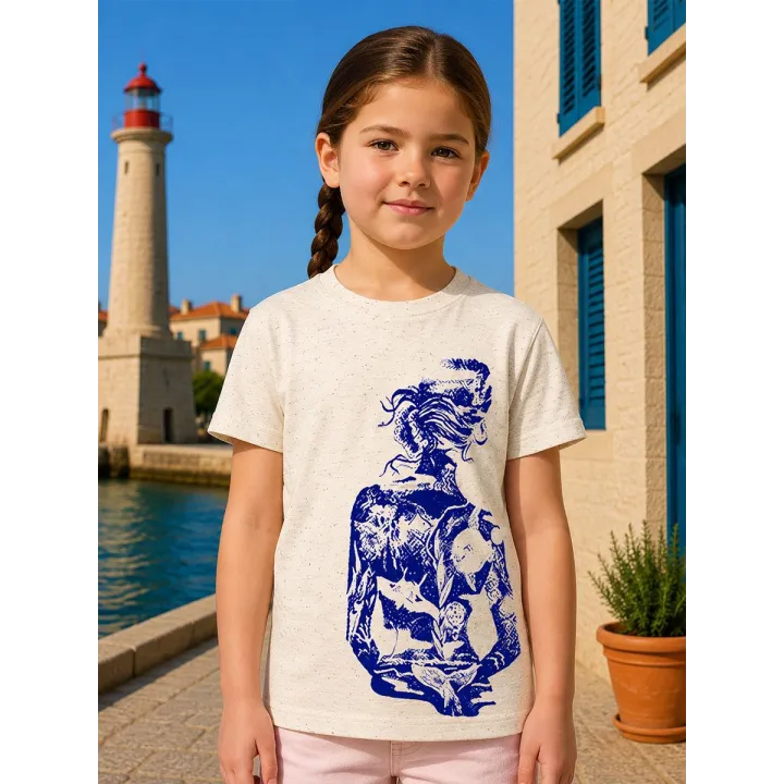 T-SHIRT ENFANT "SIRÈNE" BY JORDAN GENTS