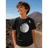 t-shirt enfant black moon dessin pleine lune by the ink