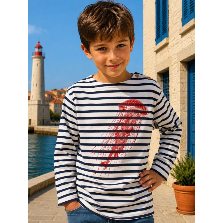 MARINIÈRE ENFANT "DANCING QUEEN" BY THE INK