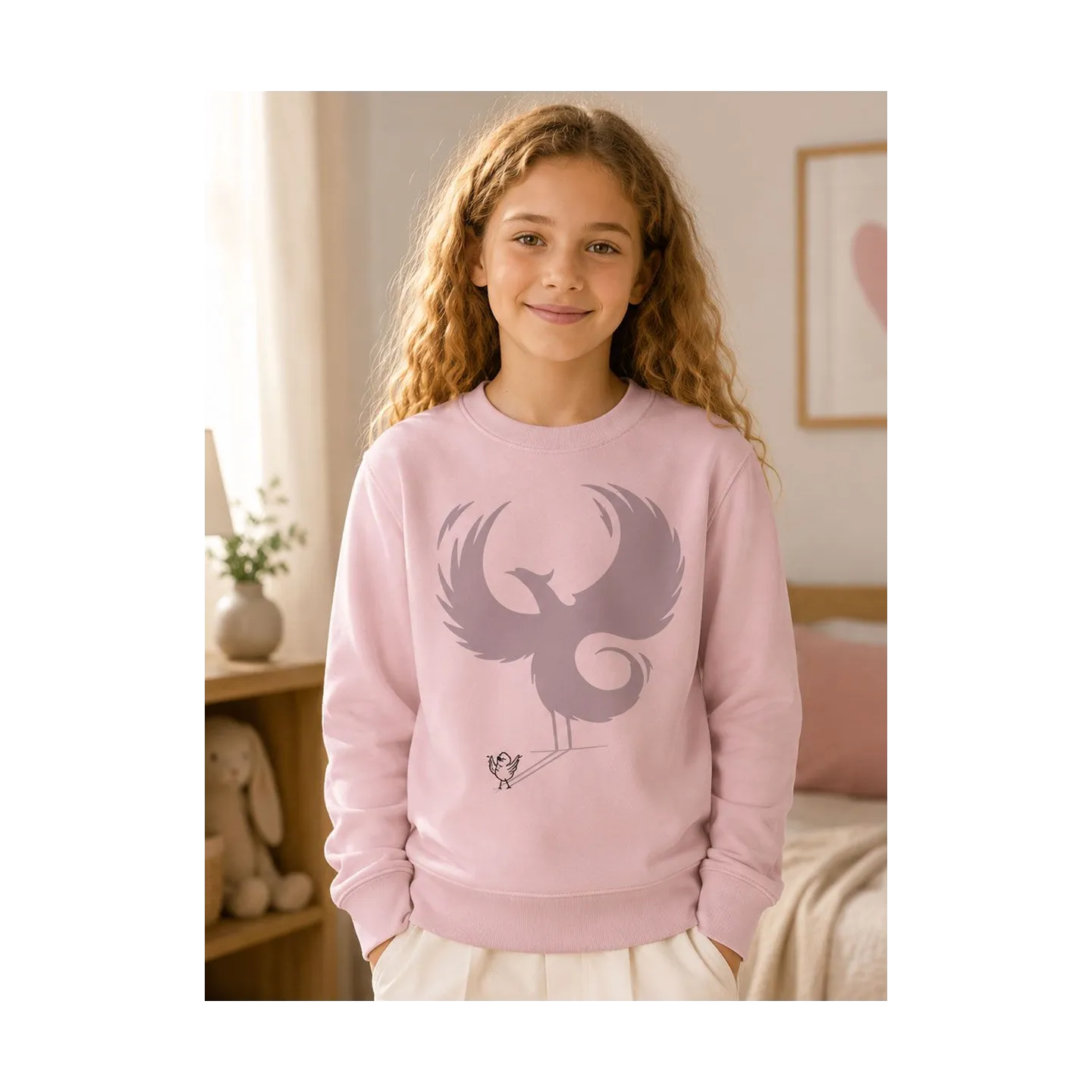 Sweat Enfant "PHOENIX" 100% coton bio issu de commerce équitable 